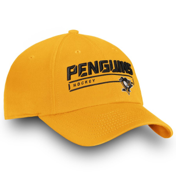 Pittsburgh Penguins czapka baseballówka yellow Authentic Pro Rinkside Fundamental
