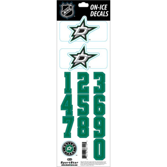 Dallas Stars naklejki na kask Decals