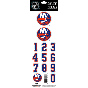 New York Islanders naklejki na kask Decals