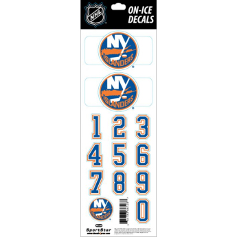 New York Islanders naklejki na kask Decals