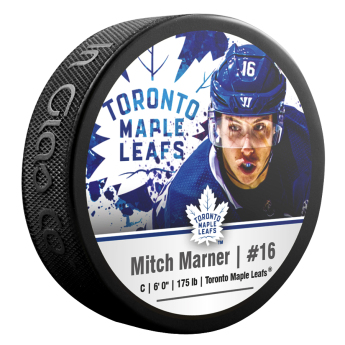 Toronto Maple Leafs krążek Mitch Marner #16 NHLPA