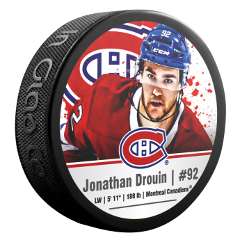 Montreal Canadiens krążek Jonathan Drouin #92 NHLPA