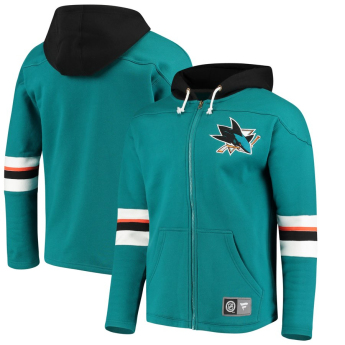 San Jose Sharks męska bluza z kapturem Breakaway Full-Zip Hoodie