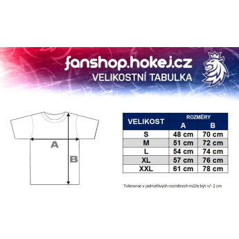 Reprezentacje hokejowe koszulka męska navy Czech Ice Hockey logo lion