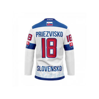 Reprezentacje hokejowe hokejowa koszulka meczowa white Slovakia