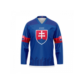 Reprezentacje hokejowe hokejowa koszulka meczowa blue Slovakia