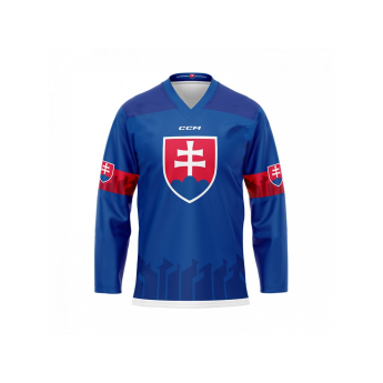 Reprezentacje hokejowe hokejowa koszulka meczowa blue Slovakia