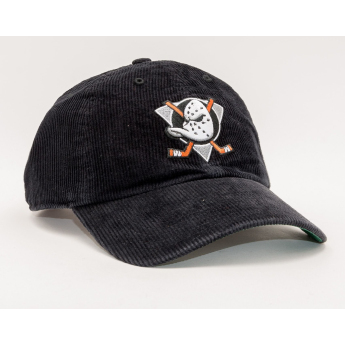 Anaheim Ducks czapka baseballówka Corduroy 47 CLEAN UP black