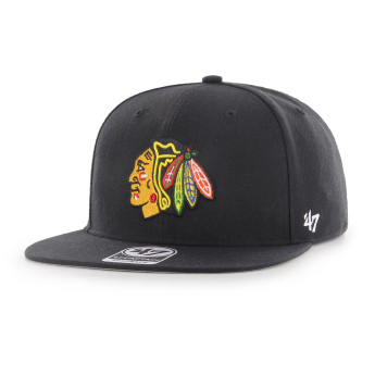 Chicago Blackhawks czapka flat baseballówka No Shot 47 CAPTAIN