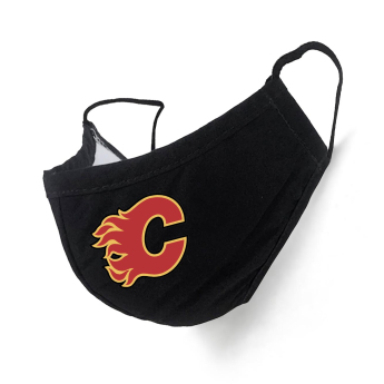 Calgary Flames maseczka black