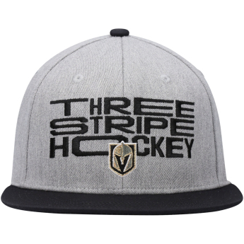 Vegas Golden Knights czapka flat baseballówka Three Stripe Hockey
