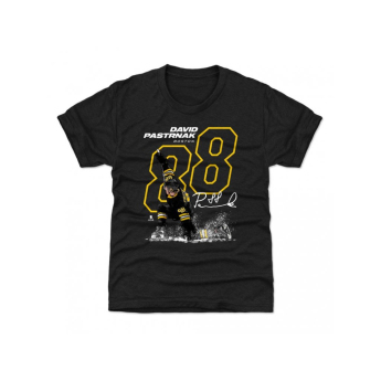 Boston Bruins koszulka męska David Pastrnak #88 OUTLINE 500 Level