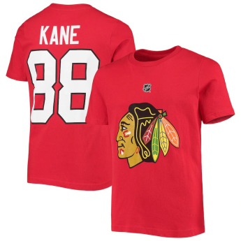 Chicago Blackhawks koszulka dziecięca Patrick Kane #88 Name Number