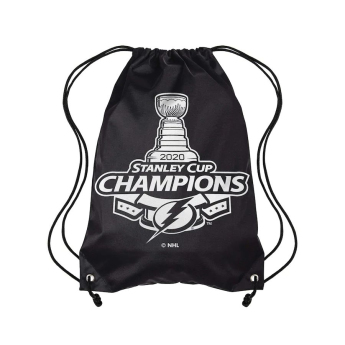Tampa Bay Lightning worek na buty 2020 Stanley Cup Champions Drawstring Backpack