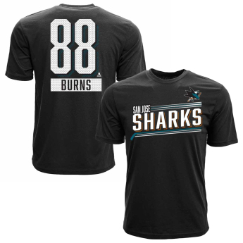 San Jose Sharks koszulka męska Brent Burns #88 Icing Name and Number