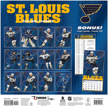 St. Louis Blues kalendarz 2021