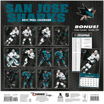 San Jose Sharks kalendarz 2021