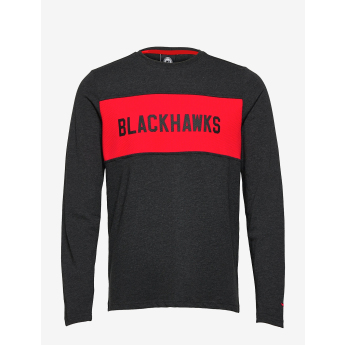 Chicago Blackhawks męska koszulka z długim rękawem back to basics