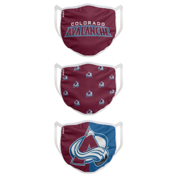 Colorado Avalanche maseczki Foco set of 3 pieces EU