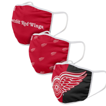 Detroit Red Wings maseczki Foco set of 3 pieces EU