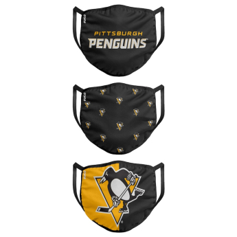 Pittsburgh Penguins maseczki Foco set of 3 pieces EU