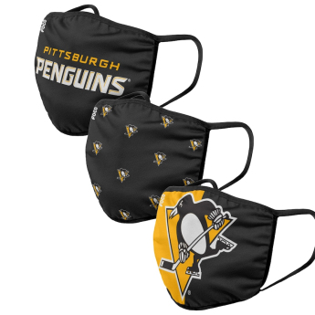 Pittsburgh Penguins maseczki Foco set of 3 pieces EU