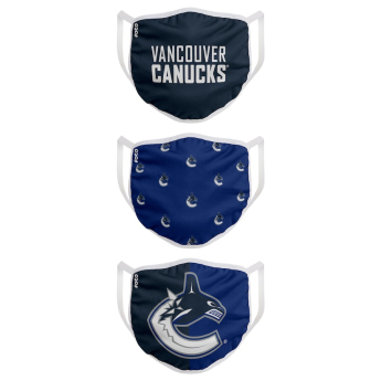 Vancouver Canucks maseczki Foco set of 3 pieces EU