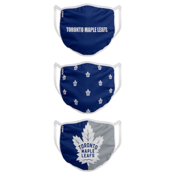 Toronto Maple Leafs maseczki Foco set of 3 pieces EU