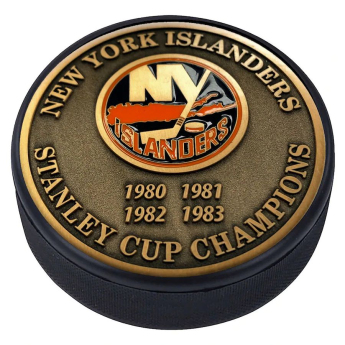 New York Islanders krążek Stanley Cup Champions Medallion Collection