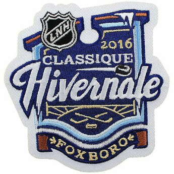 NHL produkty naszywka Winter Classic Foxboro 2016 Jersey Patch Hivernale