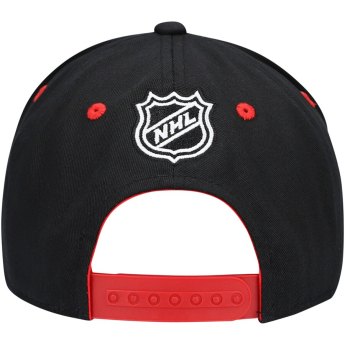 Detroit Red Wings dziecięca czapka baseballowa Alternate Basic Adjustable Hat - Black