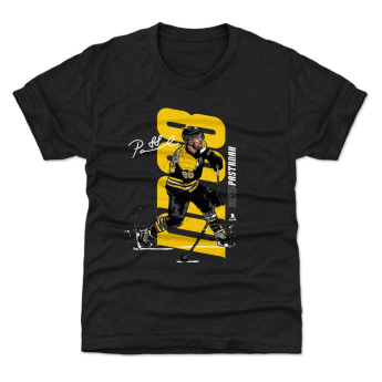 Boston Bruins koszulka dziecięca David Pastrňák #88 Vertical WHT 500 Level