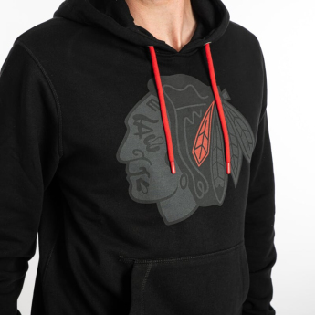 Chicago Blackhawks męska bluza z kapturem Imprint Helix Pullover Hood dark