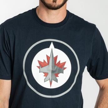 Winnipeg Jets koszulka męska Imprint Echo Tee navy