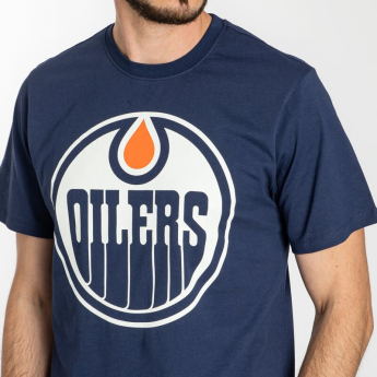 Edmonton Oilers koszulka męska Imprint Echo Tee blue
