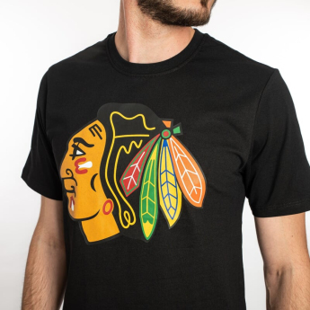 Chicago Blackhawks koszulka męska Imprint Echo Tee black