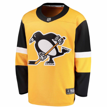 Pittsburgh Penguins hokejowa koszulka meczowa Alternate Breakaway Jersey - Gold