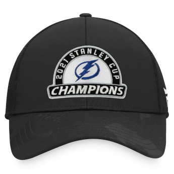 Tampa Bay Lightning czapka baseballówka 2021 Stanley Cup Champions Locker Room Adjustable Trucker
