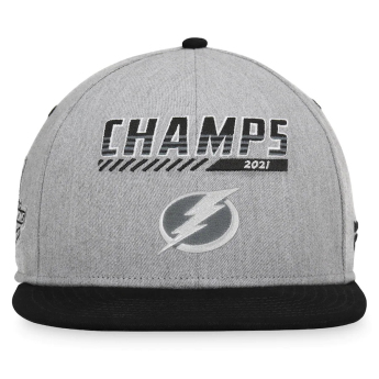 Tampa Bay Lightning czapka flat baseballówka 2021 Stanley Cup Champions Snapback Adjustable