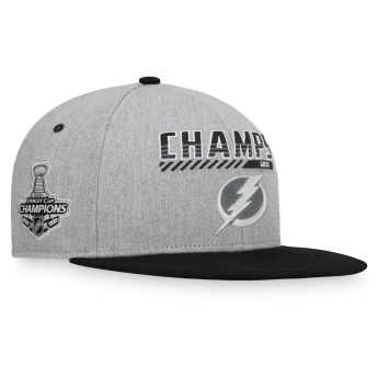 Tampa Bay Lightning czapka flat baseballówka 2021 Stanley Cup Champions Snapback Adjustable