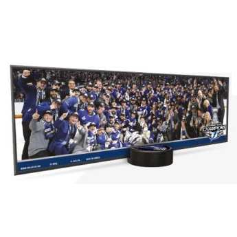 Tampa Bay Lightning obrazek w ramce 2021 Stanley Cup Champions Deco plaque