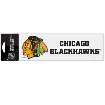 Chicago Blackhawks naklejka Logo text decal
