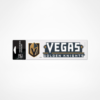 Vegas Golden Knights naklejka Logo text decal