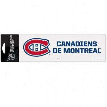 Montreal Canadiens naklejka Logo text decal