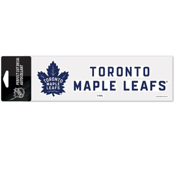 Toronto Maple Leafs naklejka logo text decal