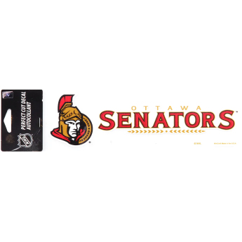 Ottawa Senators naklejka logo text decal