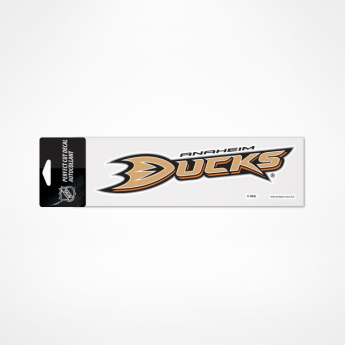 Anaheim Ducks naklejka logo text decal