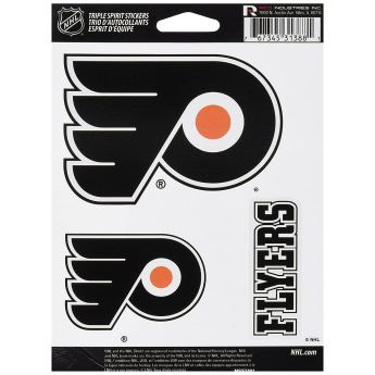 Philadelphia Flyers naklejka triple spirit stickers