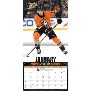 Anaheim Ducks kalendarz 2022 wall calendar