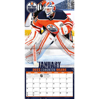 Edmonton Oilers kalendarz 2022 wall calendar